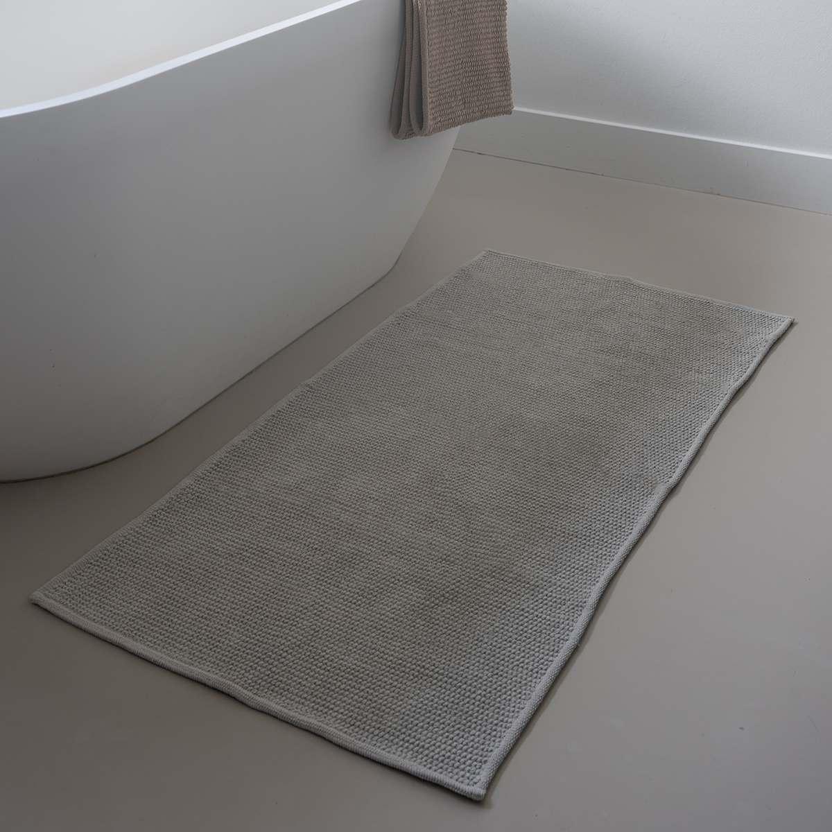 Badmat Jovi Grijs 60x120cm - Giga Meubel