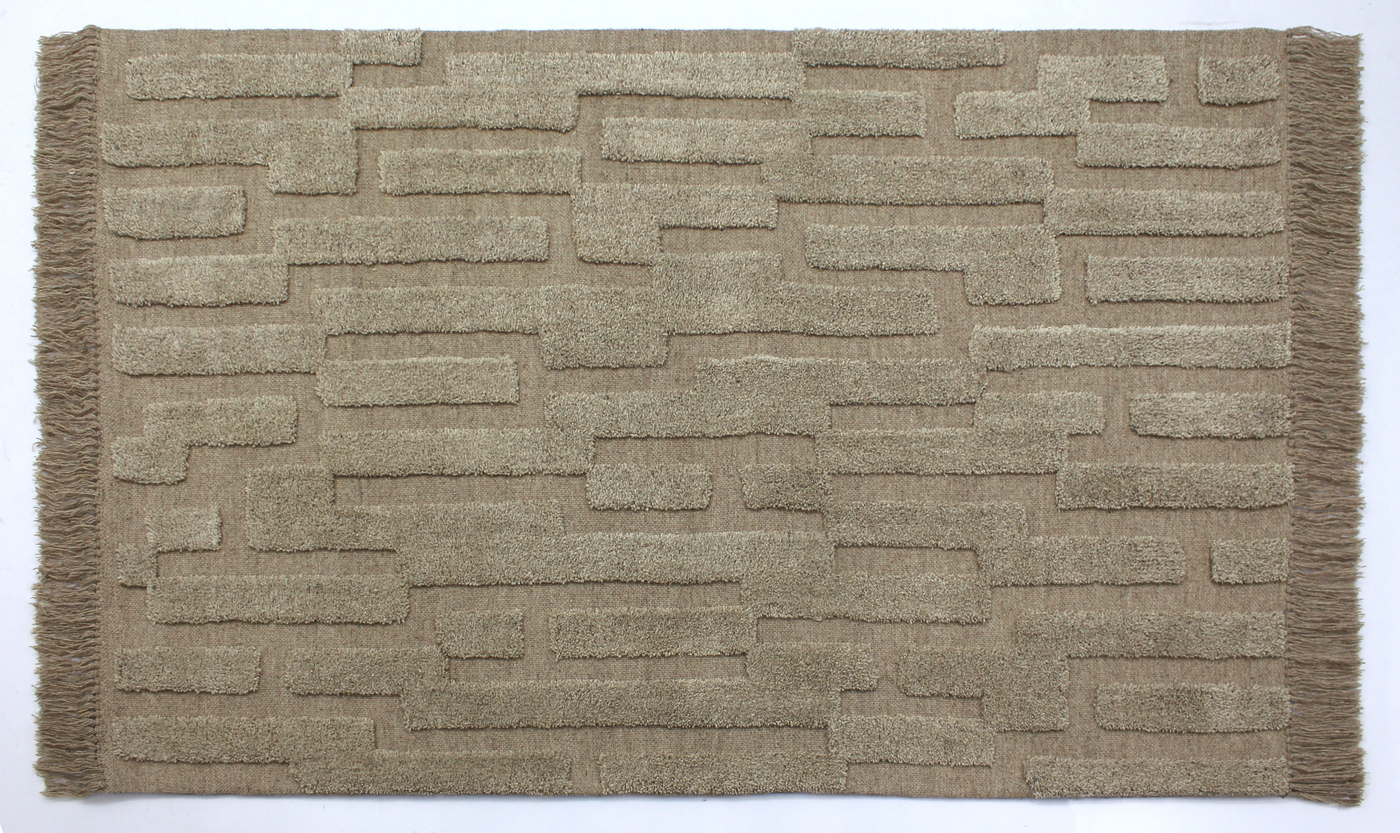 Vloerkleed Acyee Creme Beige 160x230cm - Giga Living