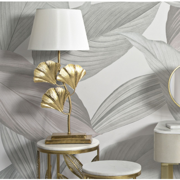 Mauro Ferretti Tafellamp Glamy Wit/Goud
