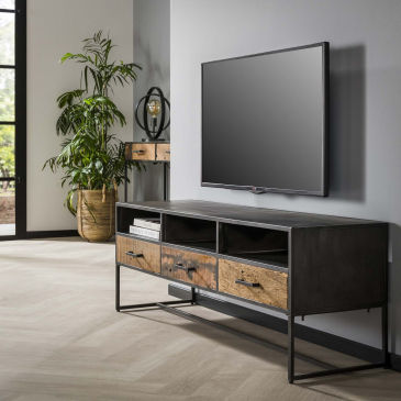functie Aardewerk steek Zwart tv meubel online kopen? Bestel nu bij Giga Meubel! - Giga Meubel